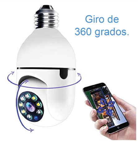 Camara Tipo Foco 360 Wifi