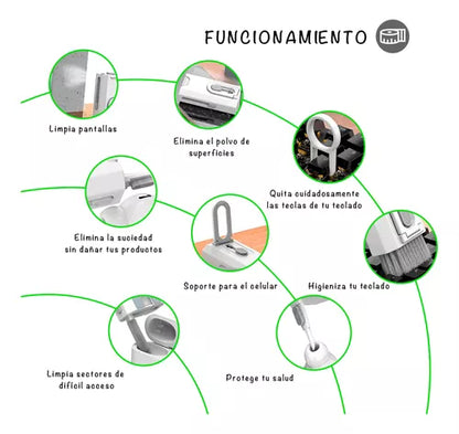 Kit de limpieza electrónica 8 en 1