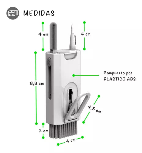 Kit de limpieza electrónica 8 en 1