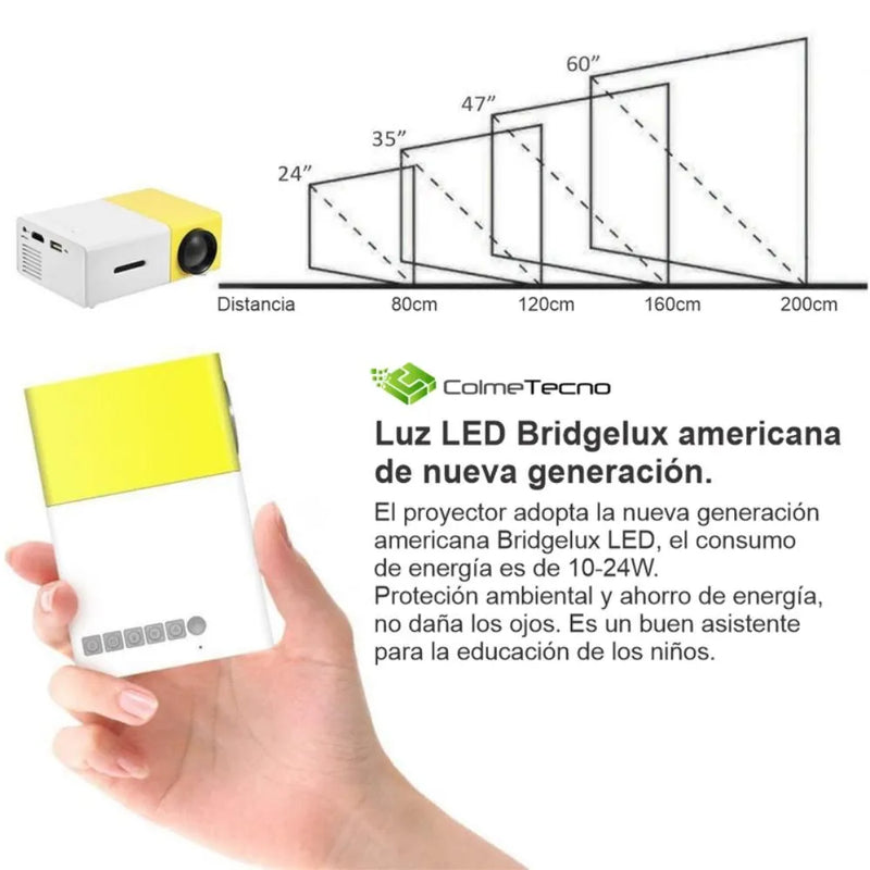 Mini Proyector Portable